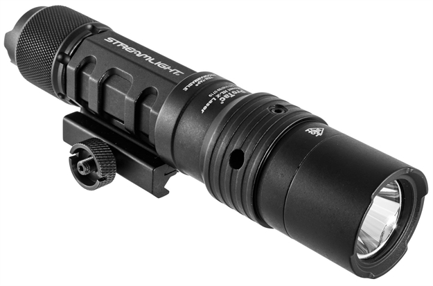 Picture of Streamlight 88090 Protac Hl-X Rail Mount Black Anodized Aluminum 60/1000 Lumens, White Led Bulb/Red Laser, 270 Meters Beam, Picatinny Rail Mount 99500