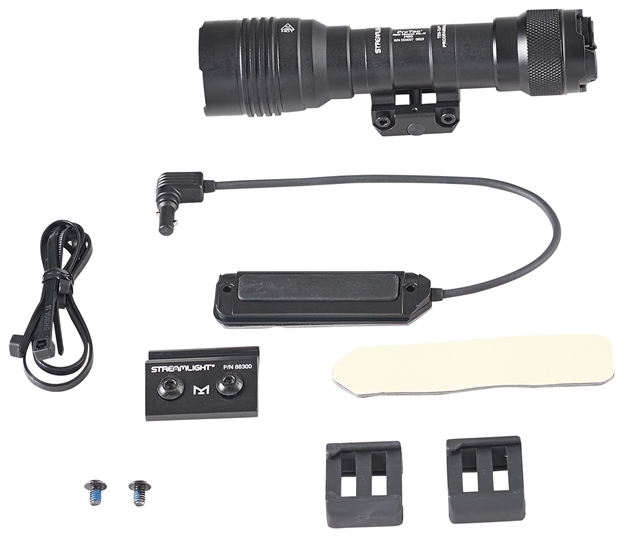 Picture of  Streamlight 88126 Protac Hl-X Rail Mount Black Anodized Aluminum, 60-1000 Lumens, Led Bulb, 447 Meters Beam