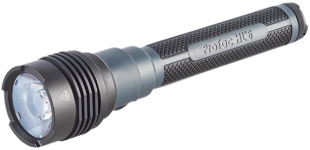 Picture of  Streamlight 88131 Protac HL 6 Flashlight  Black Anodized 450/1,500/5,300 Lumens White Led