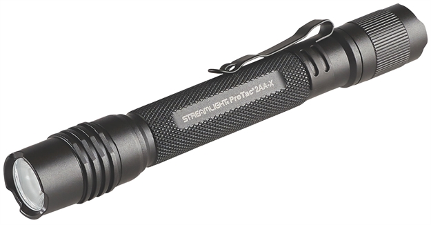Picture of Streamlight 88135 Protac 2Aa-X Usb Flashlight  Black Anodized 40/550 Lumens White  Led 88137