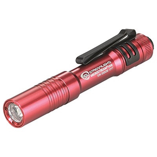 Picture of Streamlight Microstream Usb 250Lm Red 66602