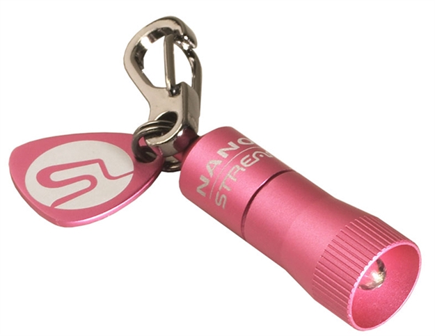 Picture of  Streamlight 73003 Nano Light Keychain Light  Pink Anodized 10 Lumens White Led 080926730038