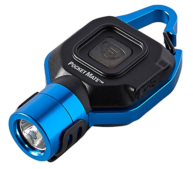 Picture of  Streamlight 73302 Pocket Mate Usb  Blue 45/325 Lumens White Led