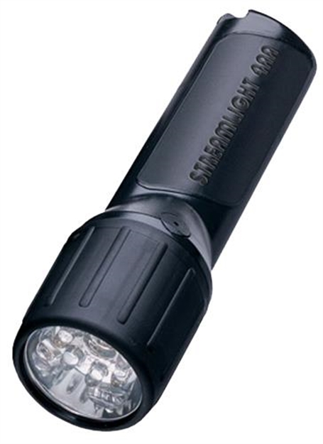 Picture of Streamlight Pro-Polymer 4Aa White 7-Led's Black Finish 68302 080926683020