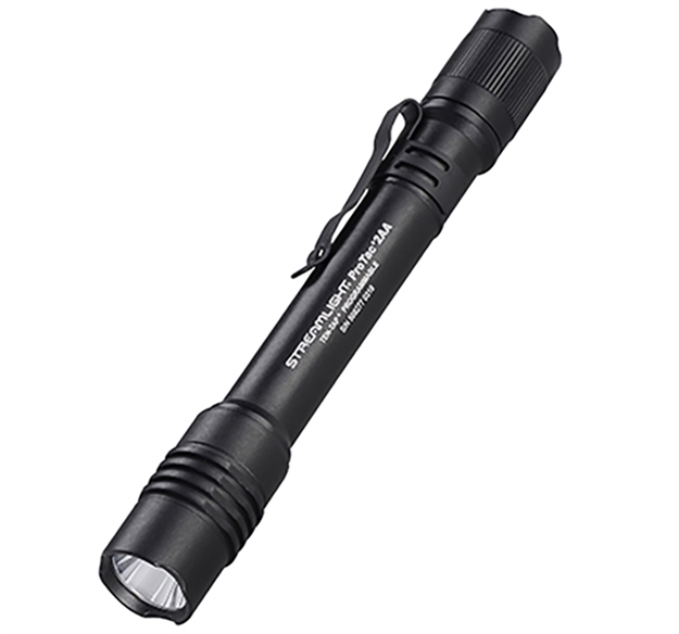 Picture of  Streamlight 88033 Protac 2Aa Flashlight  Black Anodized 18/250 Lumens White C4 Led 080926880337