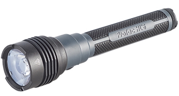 Picture of  Streamlight 88131 Protac HL 6 Flashlight  Black Anodized 450/1,500/5,300 Lumens White Led 080926881310