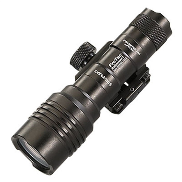 Picture of  Streamlight 88058 Protac Rail Mount 1 Black Anodized Aluminum Rifle 40/350 Lumens, White Led Bulb, 219 Meters Beam, Picatinny Rail Mount