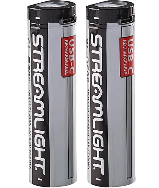 Picture of  Streamlight 22111 Sl-B50  Silver/Black 3.6 Volts 4,900 Mah (1) Single Pack 080926221123