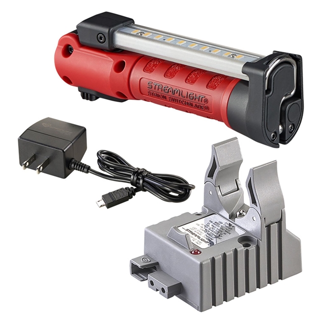 Picture of Streamlight Strion Switchblade Work Light W Charger Holder-Red 74851