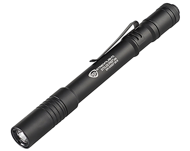 Picture of  Streamlight 66133 Stylus Pro Usb Penlight  Black Anodized 90/350 Lumens White Led 080926661332