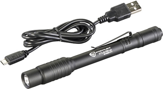 Picture of Streamlight Stylus Pro Usb Light White Led W/Pocket Clip 66134 080926661349