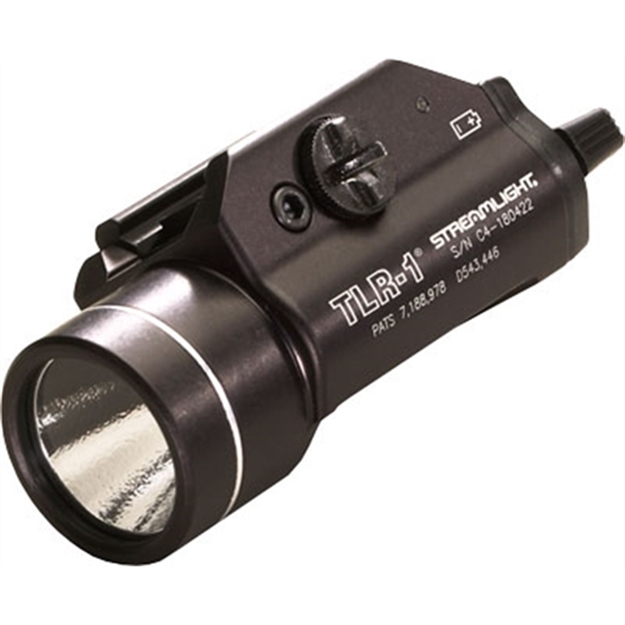 Picture of  Streamlight 69110 Tlr-1 Gun Light  Black Anodized 300 Lumens White C4 Led