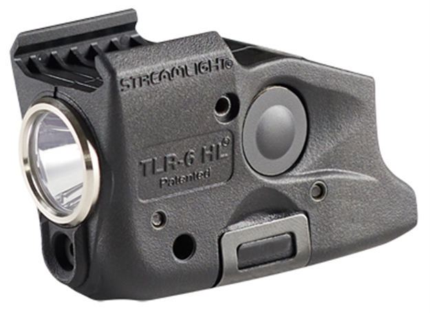 Picture of  Streamlight 69352 Tlr-6 HL G Fits S&W M&P Shield/Sig P365 Pistol/Compatible  W/ Glock 42/43, 300 Lumens, White Led Bulb, Green Laser, 130 Meters Beam, Black 080926693524