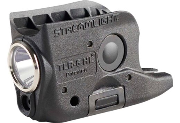 Picture of  Streamlight 69340 Tlr-6 HL Gun Light  Black 300 Lumens White Led/Red Laser Glock 42/43/43X/48