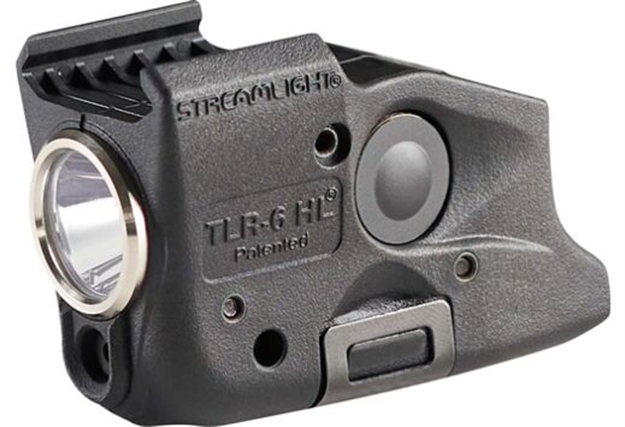 Picture of  Streamlight 69343 Tlr-6 HL Gun Light  Black 300 Lumens White Led/Red Laser Glock Gen 3/4/5