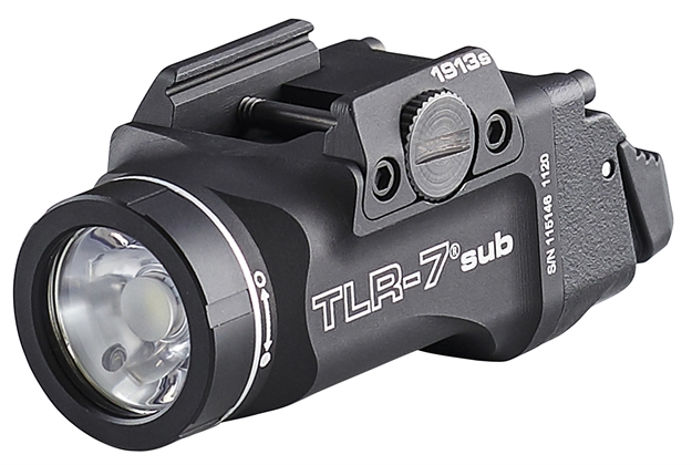 Picture of  Streamlight 69402 Tlr-7 X Sub  Black Anodized 500 Lumens  White Led S&W M&P M2.0/Beretta Px4 Storm