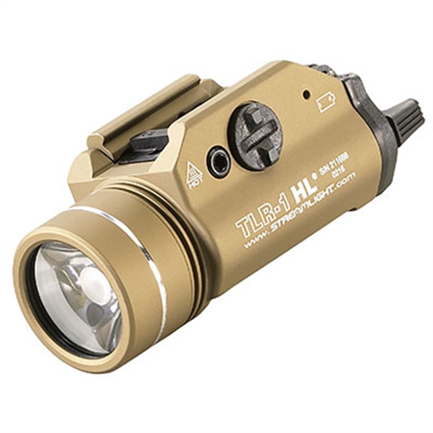 Picture of  Streamlight 69266 Tlr-1 HL Gun Light  Flat Dark Earth 1,000 Lumens White Led
