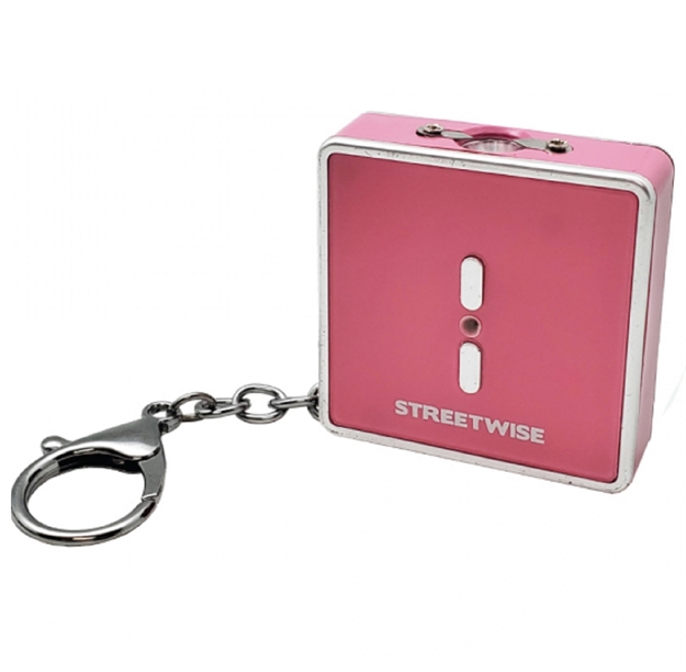 Picture of Streetwise Square Off 26M Keychain Stun Gun Pink