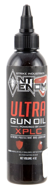 Picture of Strike Industries Vmultra Anti Venom Ultra Gun Oil Lubricates 4 OZ Squeeze Bottle ATVMULTRA
