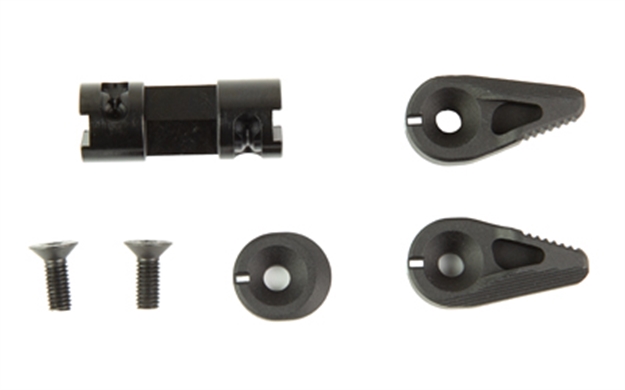 Picture of Strike Industries Arssflipbk Flip Switch 60/90 Degree AR Platform Black Anodized Aluminum Ambidextrous SIARSSFLIPBK 708747546361