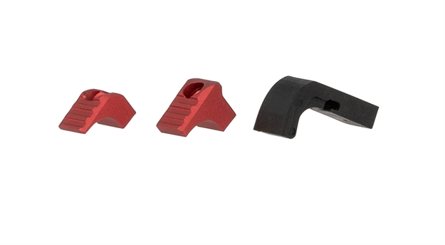 Picture of  Strike Industries G4magreleasered Modular Magazine Release Si-G4 Compatible W/Most Glock Gen4-5, Red Aluminum 793811763492