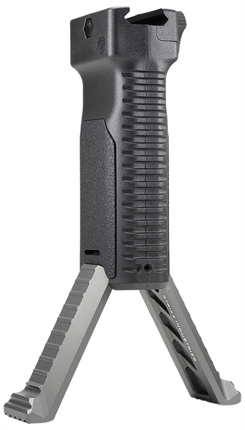 Picture of  Strike Industries Aralbipodgy Bipod Grip  Gray Polymer 793811766783