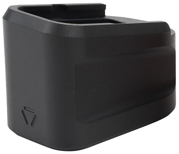 Picture of Strike Industries Empalg19bk Extended Mag Plate  Fits Glock G19 Black 6061 T-6 Aluminum SI-EMP-AL-G19-BK