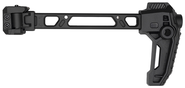 Picture of  Strike Industries Fsadualstock   Black 6061-T6 Aluminum 9.44" Oal 1913 Picatinny Rail Mount