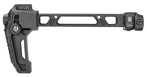 Picture of Strike Industries Fsasstock Fsa Single Folder Black Steel Picatinny Rail Mount SI-FSA-S-STOCK 793811767131