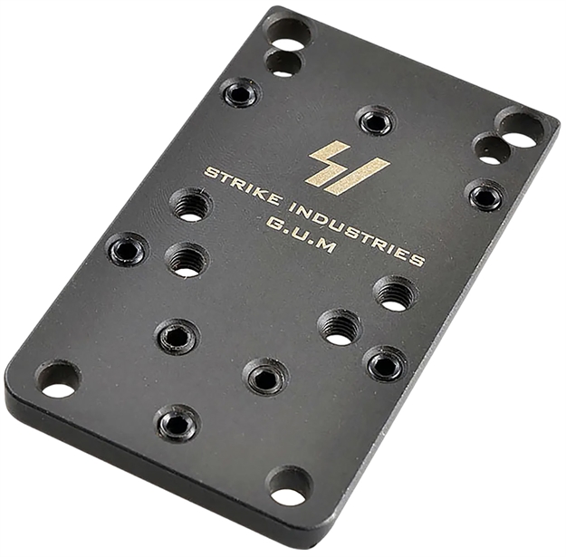 Picture of  Strike Industries Glockgumv2 Universal Optic Mount For Glock Version 2  Black Compatible W/Glock (Except 42/43/43X/48)