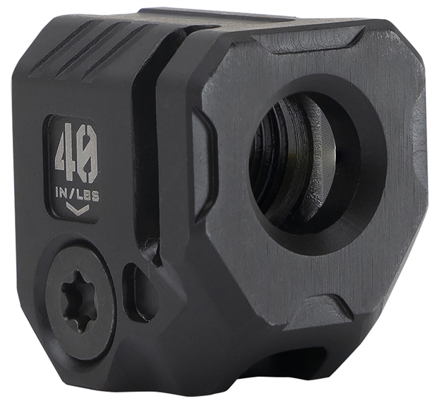 Picture of  Strike Industries Mcquad Micro Threaded Compensator Black Steel 0.89" Oal Compatible W/ 9Mm/357 Sig