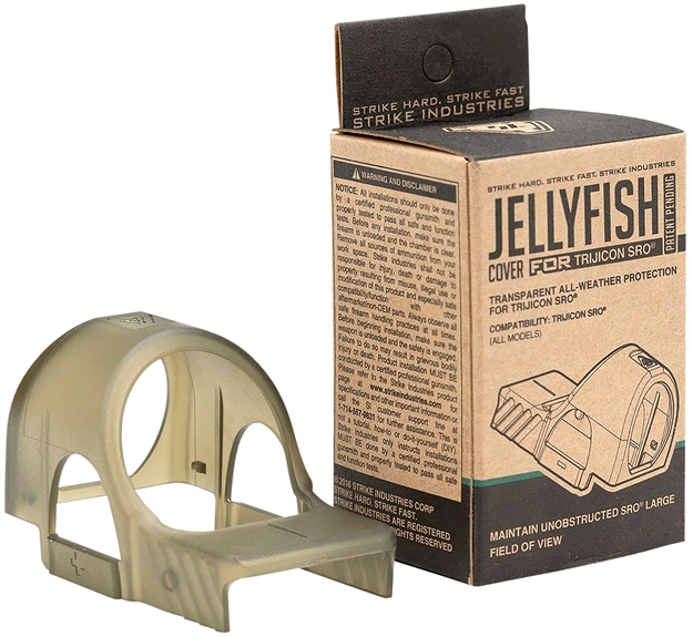 Picture of Strike Industries Srocover Jellyfish Cover Jellyfish Cover Black Polyurethane For Trijicon Sro SRO-COVER