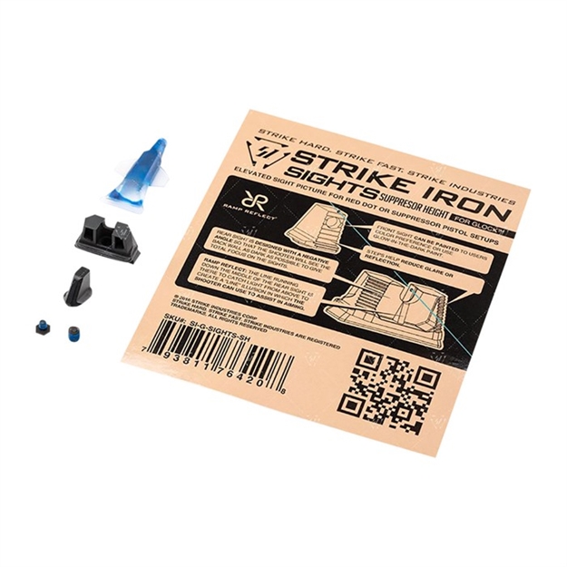 Picture of Strike Iron Sight Set For Glock-Suppressor Height 100041743
