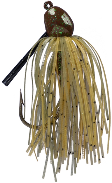 Picture of Strike King Bitsy Bug Mini Jig, 1/4 Oz, Green Crawfish,1Pk