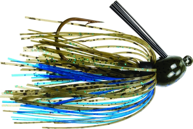 Picture of Strike King Bitsy Bug Mini Jig, 1/4 Oz, Okeechobee Craw,1Pk