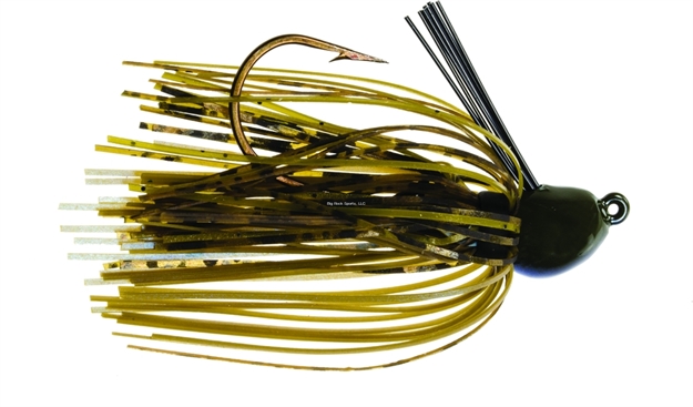 Picture of Strike King Bitsy Bug Mini Jig, 3/16 Oz, Blue Craw,1Pk