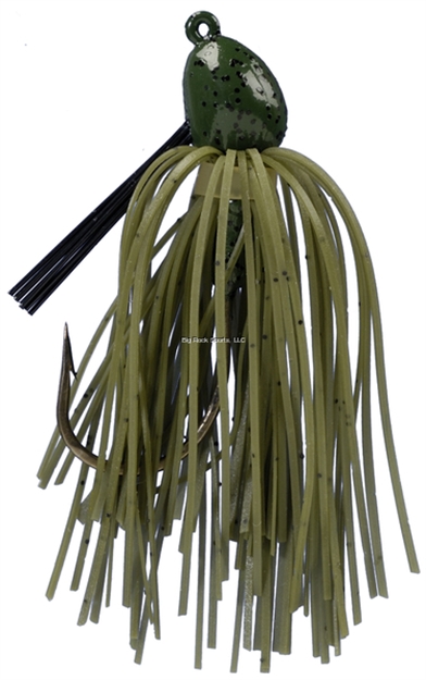 Picture of Strike King Bitsy Bug Weedless Jig, 3/16 Oz, Watermelon,4Pk