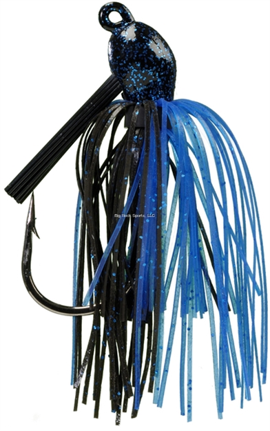 Picture of Strike King Bitsy Flip Skirted Jig, 1/2 Oz, Black Blue,1Pk