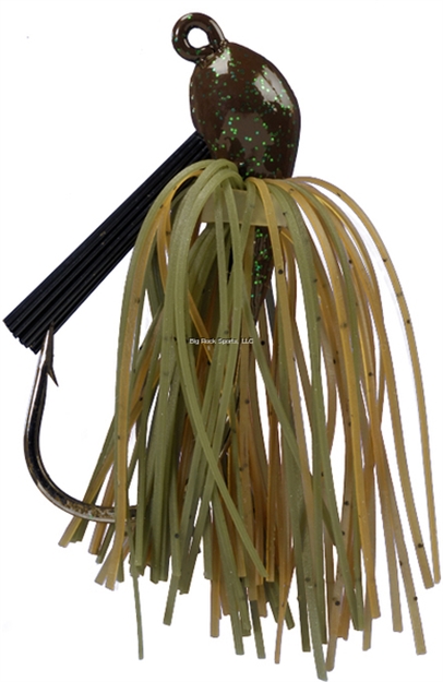 Picture of Strike King Bitsy Flip Skirted Jig, 1/2 Oz, Green Crawfish,1Pk