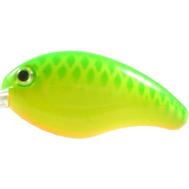 Picture of Strike King Bitsy Pond Minnow Crankbait, 3/4", 1/8 Oz, Green Back Chartreuse, Floating,1Pk