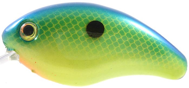 Picture of Strike King Bitsy Pond Minnow Crankbait, 3/4", 1/8 Oz, Blueback Chartreuse, Floating,1Pk