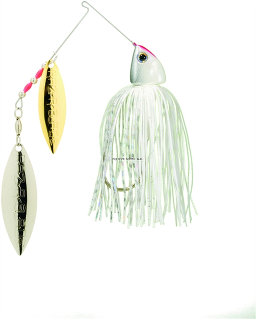 Picture of Strike King Burner Spinnerbait, 1/2 Oz, Super White,1Pk