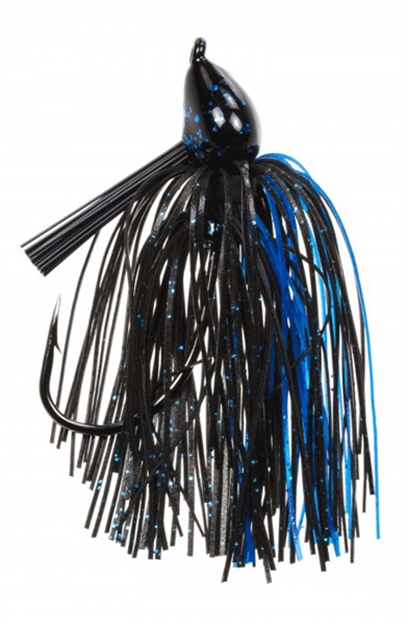 Picture of Strike King Denny Brauer Structure Jig, 3", 3/4 Oz, Black Blue Flake,1Pk