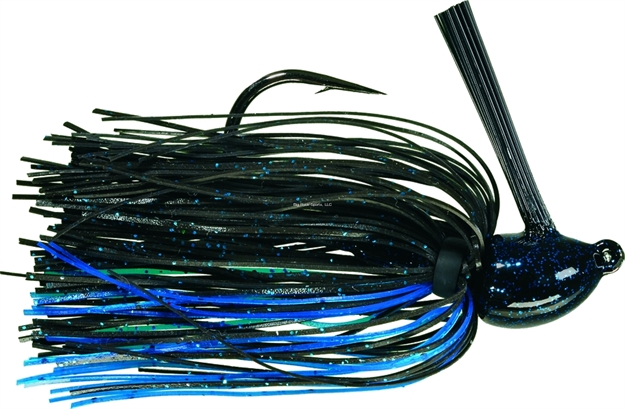 Picture of Strike King Hack Attack Heavy Cover Jig, 1/2 Oz, Black Blue,1Pk