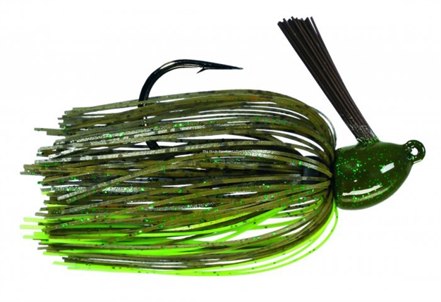 Picture of Strike King Hack Attack Heavy Cover Jig, 3/8 Oz, Summer Craw,1Pk