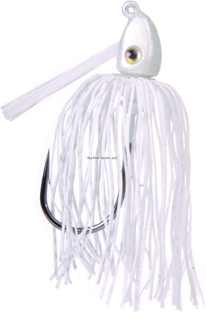 Picture of Strike King Hack Attack Heavy Cover Swim Jig, 1/4 Oz, Super White,1Pk