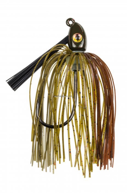 Picture of Strike King Hack Attack Heavy Cover Swim Jig, 3/8 Oz, Green Pumpkin,1Pk