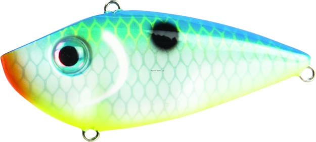 Picture of Strike King HD Red Eyed Shad Lipless Crankbait, 3 1/4", 1/2 Oz, Citrus Shad, Floating,1Pk