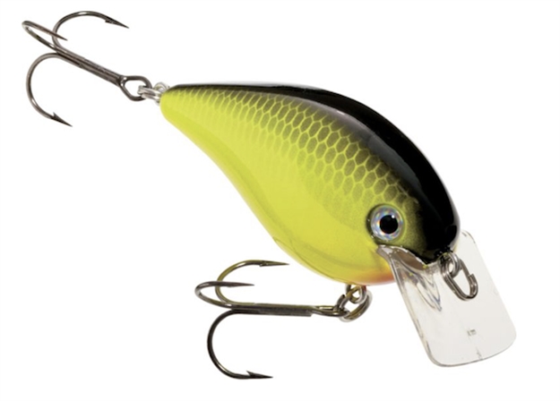 Picture of Strike King Pro Model Kvd 1.5 Deepdiver Crankbait, Black Back Chartreuse, Diving, 1Pk
