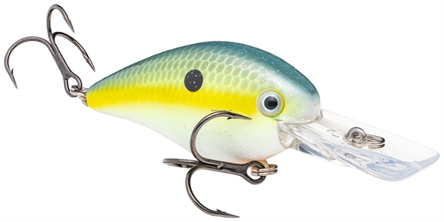 Picture of Strike King Pro Model Kvd 1.5 Deepdiver Crankbait, Chartreuse Sexy Shad, Diving, 1Pk